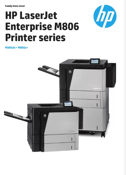 Máy in A3 HP LaserJet Enterprise M806dn